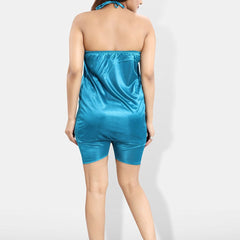 Be You 6 Piece Satin Maxi Nightdress
