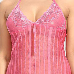 Be You Net Halter Neck Baby Doll