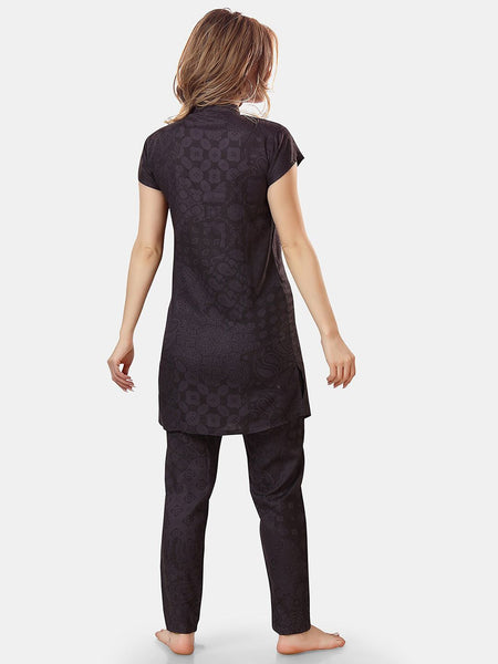 Be You Ethnic Motifs Printed Night Suit