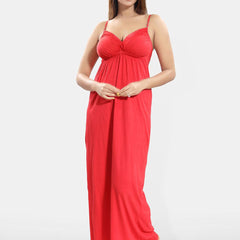 Be You Shoulder Straps Cotton Maxi Nightdress