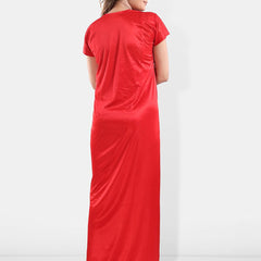 Be You Satin Maxi Nightdress With Robe