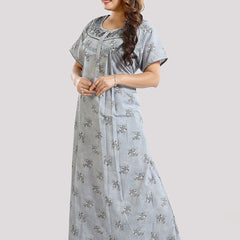 Be You Floral Printed Maxi Nightdress