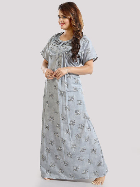 Be You Floral Printed Maxi Nightdress