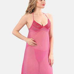 Be You Shoulder Straps Net Baby Doll
