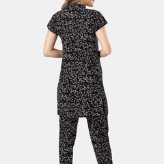 Be You Floral Printed Night Suit