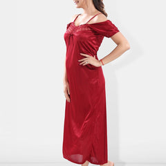 Be You Satin Maxi Nightdress With Robe