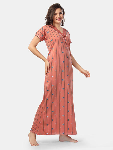 Be You Printed Maxi Nightdress