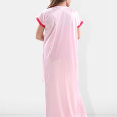 Be You Shoulder Straps Satin Maxi Nightdress with Robe