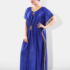 Be You Maxi Satin Kaftan Nightdress