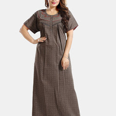 Be You Floral Printed Maxi Nightdress