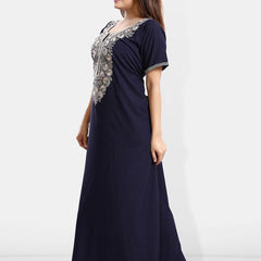 Be You Embroidered Maxi Nightdress