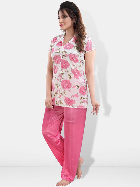 Be You Women Floral Printed Night suit