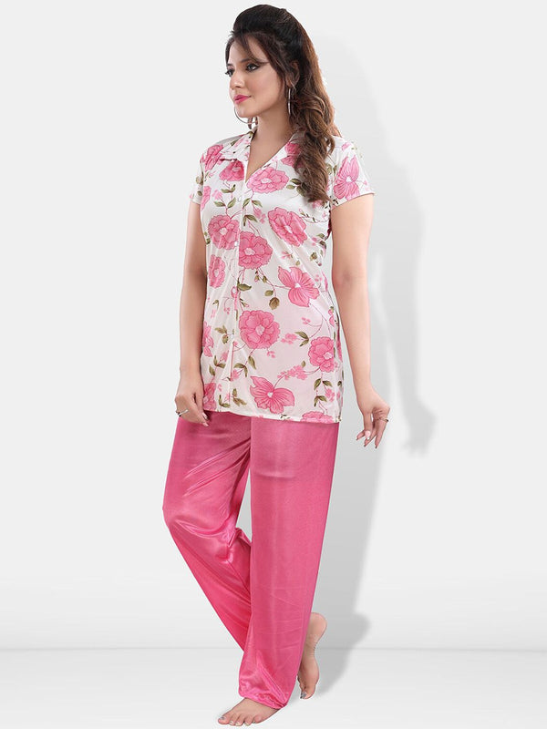 Be You Women Floral Printed Night suit