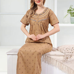 Be You Conversational Printed Maxi Nightdress