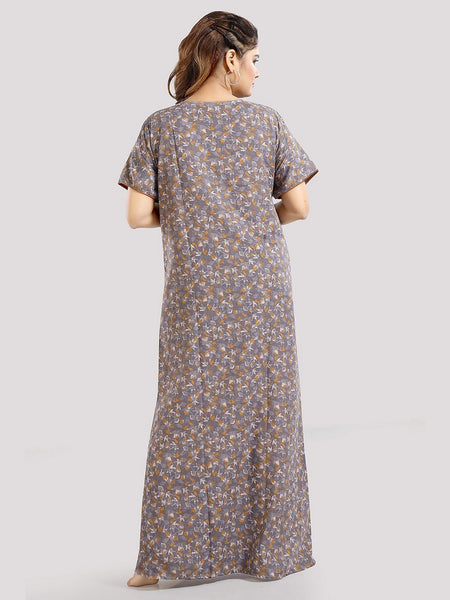 Be You Floral Printed Maxi Nightdress