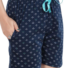 Be You Women Floral Printed Lounge Shorts