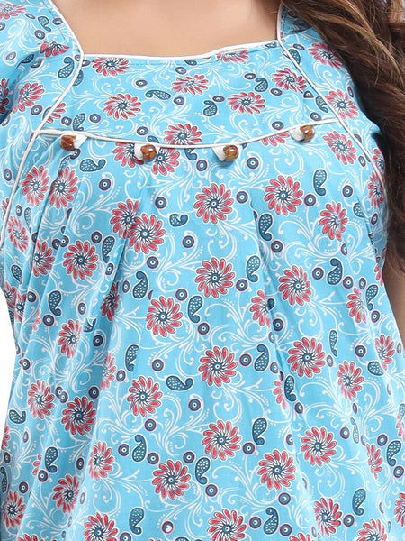 Be You Floral Printed Maxi Nightdress
