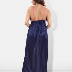 Be You Satin Maxi Wrap Nightdress With Robe
