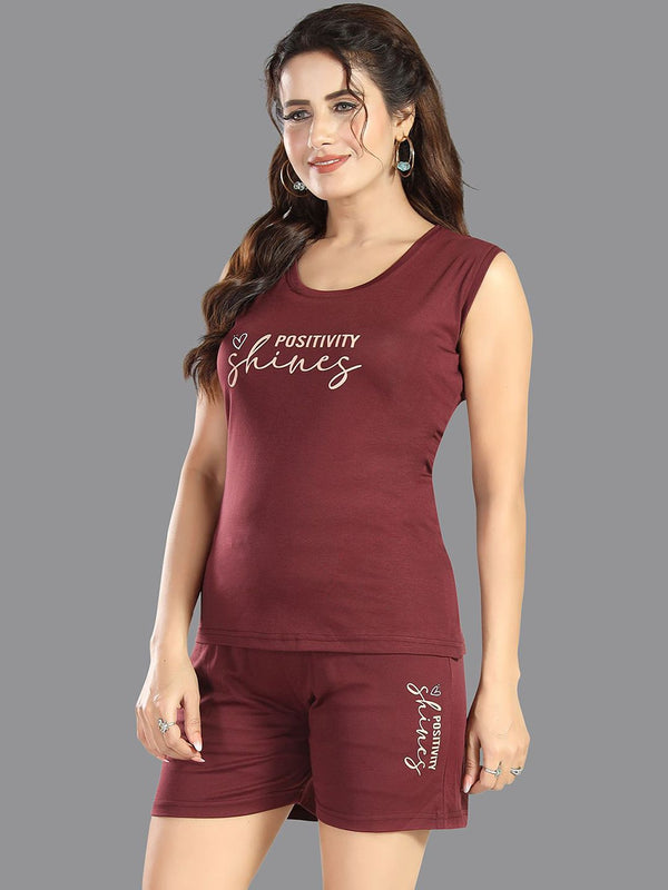 Be You Women Printed Night suit