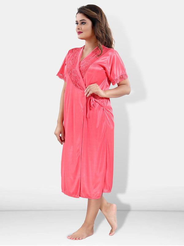 Be You Peach-Coloured Nightdress