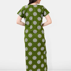 Be You Printed Cotton Maxi Nightdress
