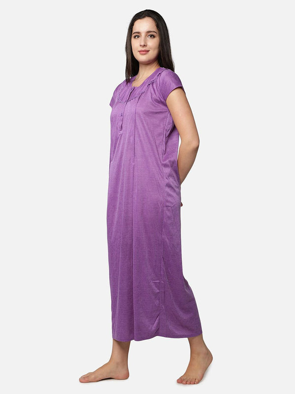 Be You Striped Maternity Maxi Nightdress