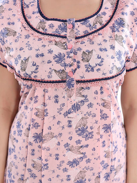Be You Floral Printed Maxi Nightdress
