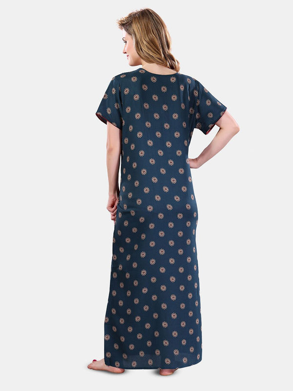 Be You Floral Printed Maxi Nightdress