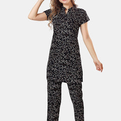 Be You Floral Printed Night Suit
