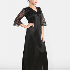 Be You V-Neck Maxi Sweat Nightdress