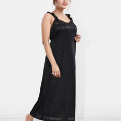 Be You Maxi Satin Wrap Nightdress With Robe