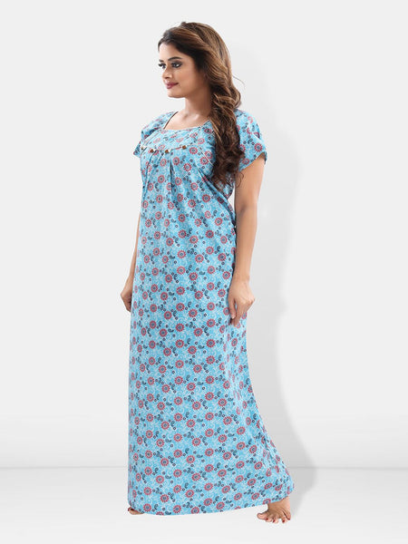 Be You Floral Printed Maxi Nightdress