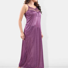 Be You Satin Maxi Nightdress With Robe