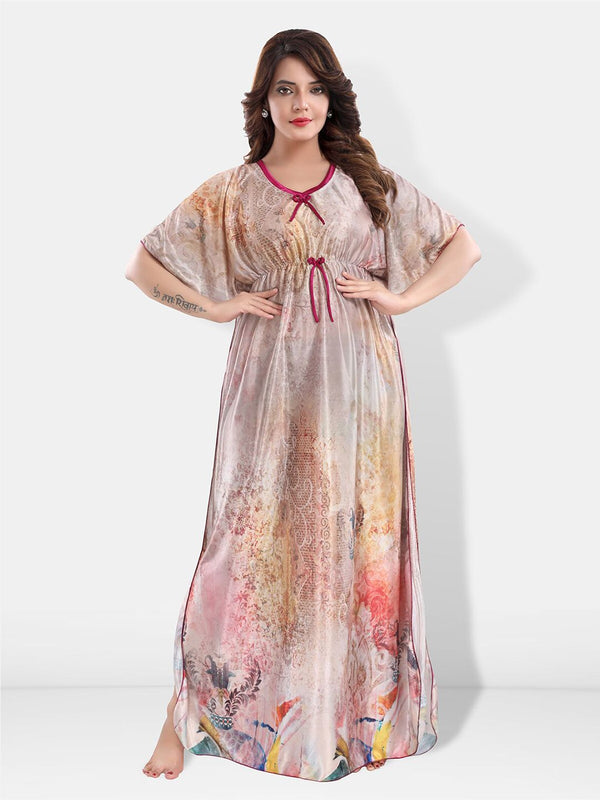 Be You Printed Maxi Kaftan Nightdress