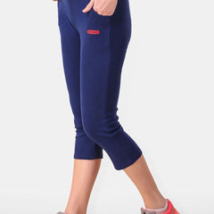 Be You Cotton Solid Three Fourth -Length Tights