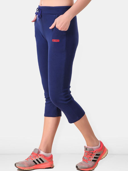 Be You Cotton Solid Three Fourth -Length Tights