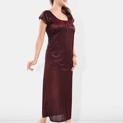 Be You Satin Maxi Nightdress With Robe
