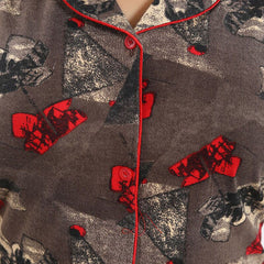 Be You Geometric Printed Night suit