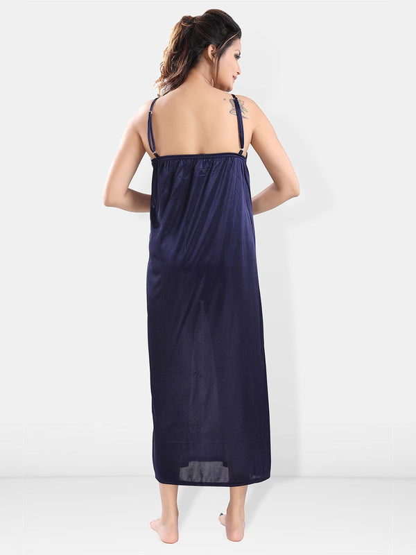 Be You Satin Maxi Nightdress With Robe