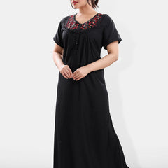 Be You V Neck Maxi Nightdress