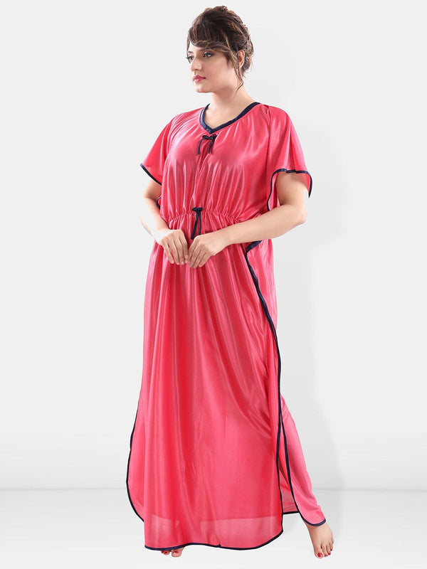 Be You Satin Maxi Kaftan Nightdress