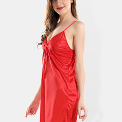 Be You Shoulder Straps Nightdress With Robe