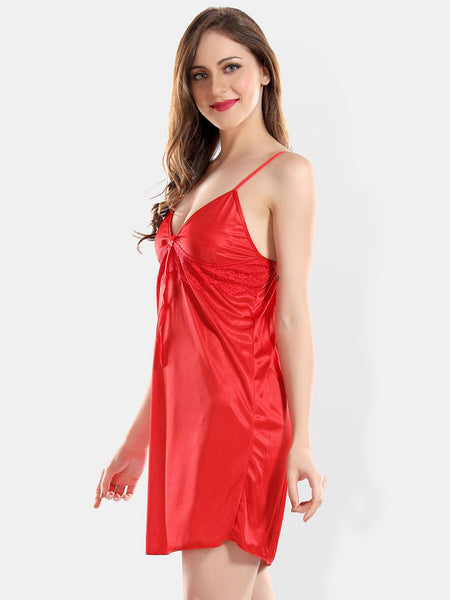 Be You Shoulder Straps Nightdress With Robe