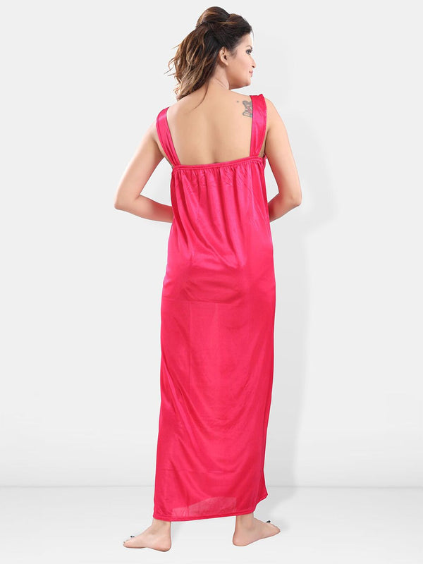Be You Satin Maxi Nightdress With Robe