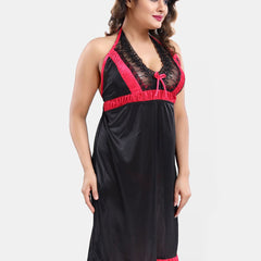 Be You Satin Wrap Nightdress With Robe