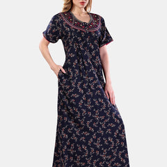 Be You Floral Printed Maxi Nightdress