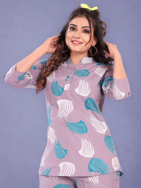 Be You Printed Top & Trousers Co-Ords