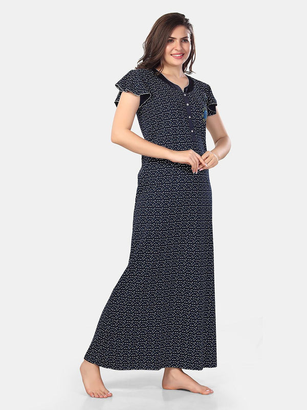 Be You Printed Maxi Nightdress