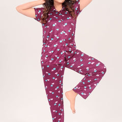 Be You Women Printed Night suit