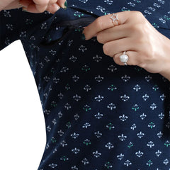 Be You Conversational Printed Maternity Top